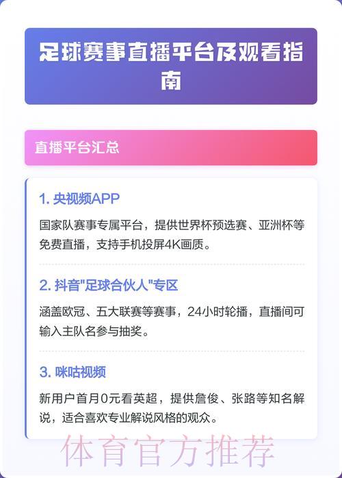 世界杯赛事直播平台实用技巧全攻略