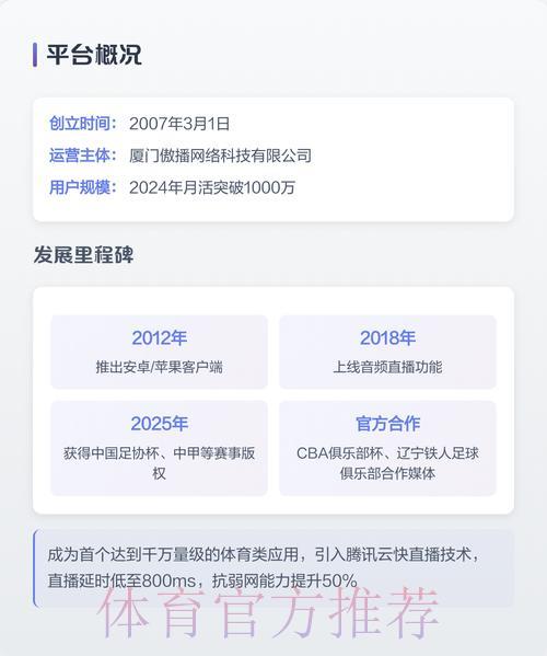 畅享精彩体育赛事的官方直播平台下载指南
