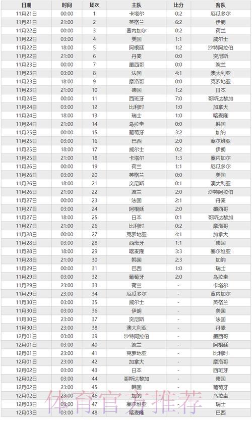 世界杯赛事成绩深度解读